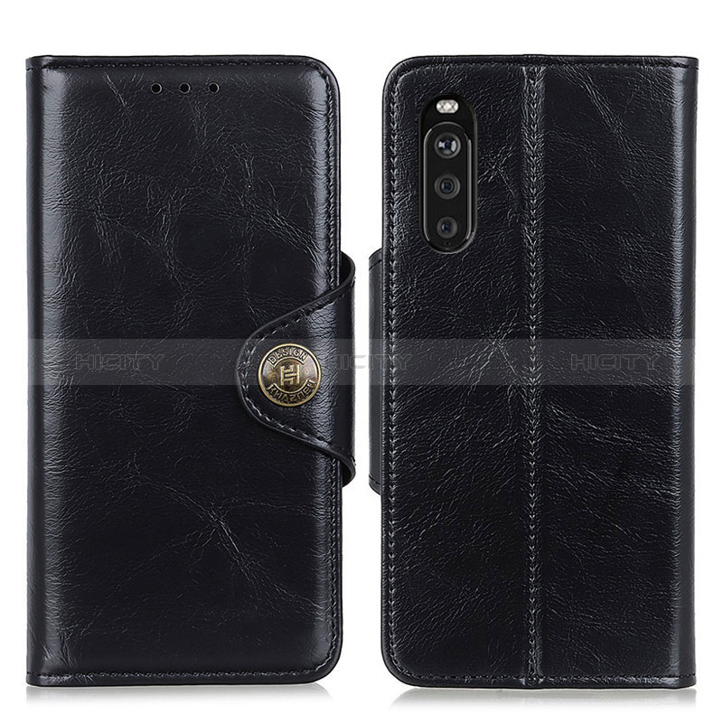 Custodia Portafoglio In Pelle Cover con Supporto M12L per Sony Xperia 10 III Lite