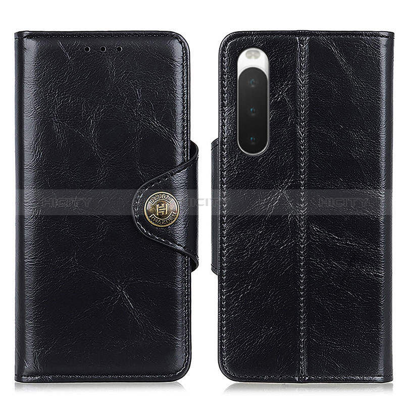 Custodia Portafoglio In Pelle Cover con Supporto M12L per Sony Xperia 10 IV