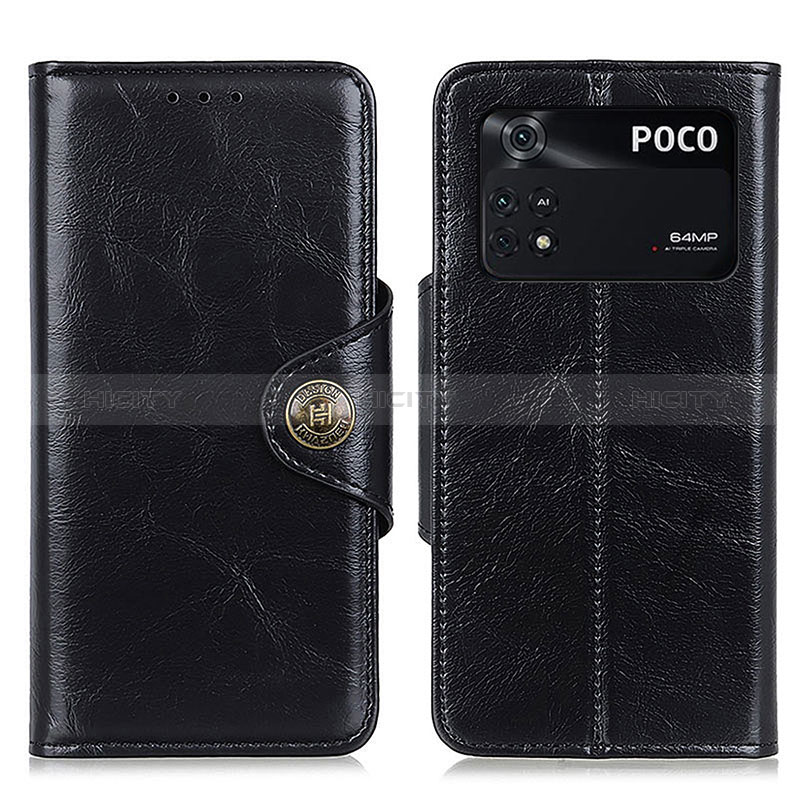 Custodia Portafoglio In Pelle Cover con Supporto M12L per Xiaomi Poco M4 Pro 4G