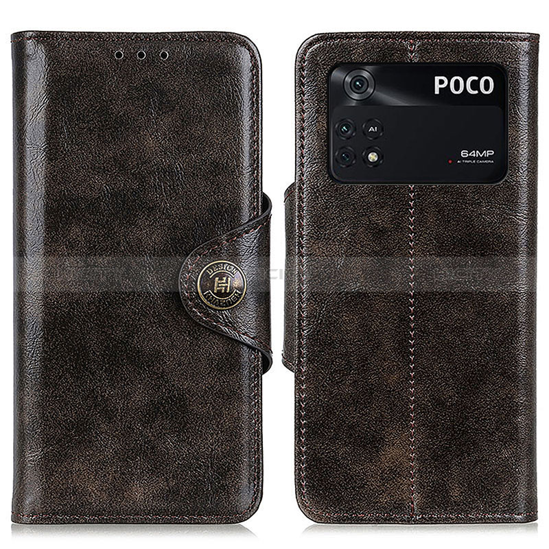 Custodia Portafoglio In Pelle Cover con Supporto M12L per Xiaomi Poco M4 Pro 4G