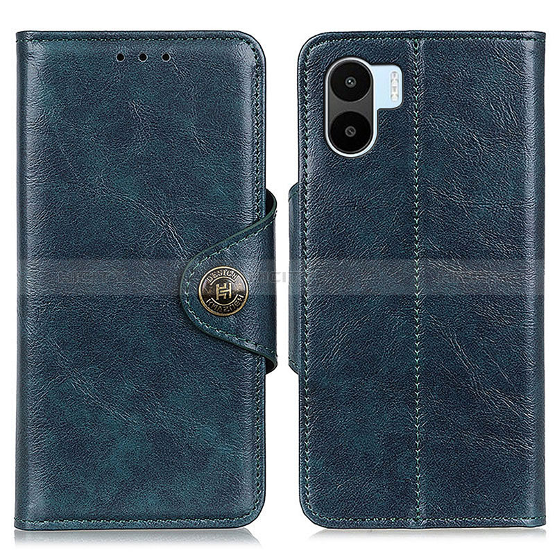 Custodia Portafoglio In Pelle Cover con Supporto M12L per Xiaomi Redmi A1 Blu