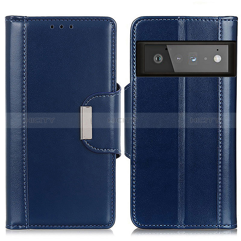 Custodia Portafoglio In Pelle Cover con Supporto M13L per Google Pixel 6 Pro 5G