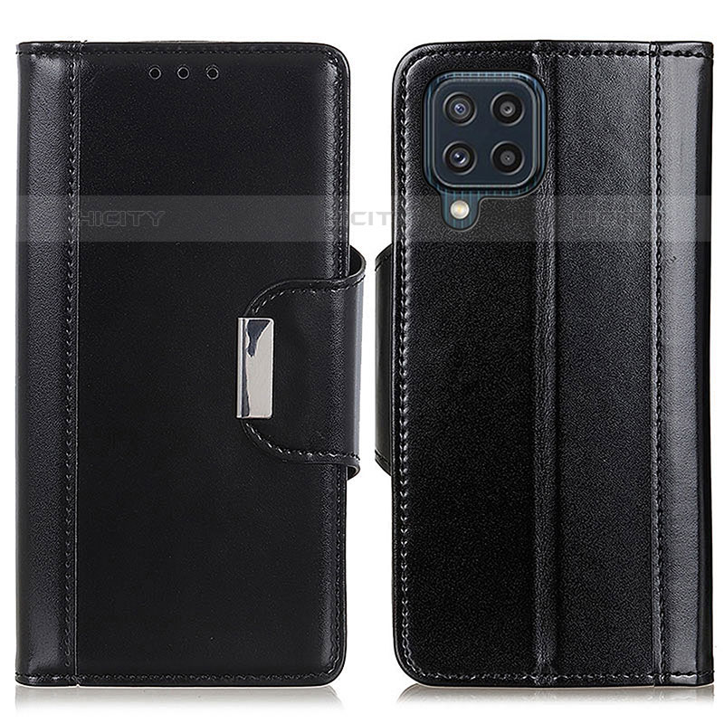 Custodia Portafoglio In Pelle Cover con Supporto M13L per Samsung Galaxy M32 4G Nero