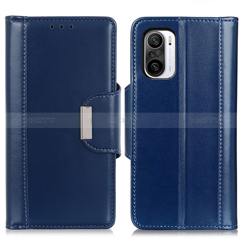 Custodia Portafoglio In Pelle Cover con Supporto M13L per Xiaomi Mi 11i 5G Blu