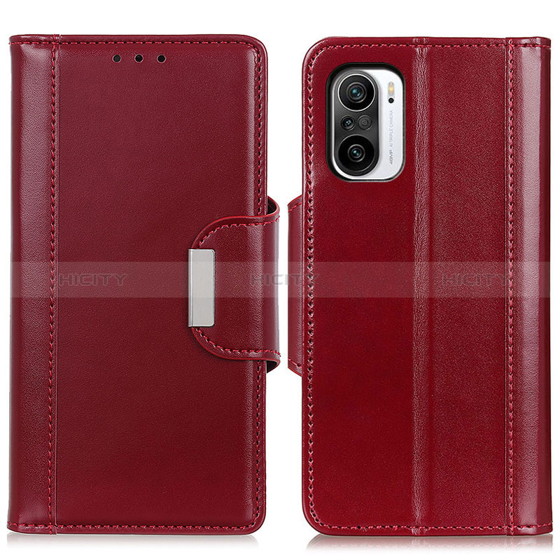 Custodia Portafoglio In Pelle Cover con Supporto M13L per Xiaomi Mi 11X 5G Rosso