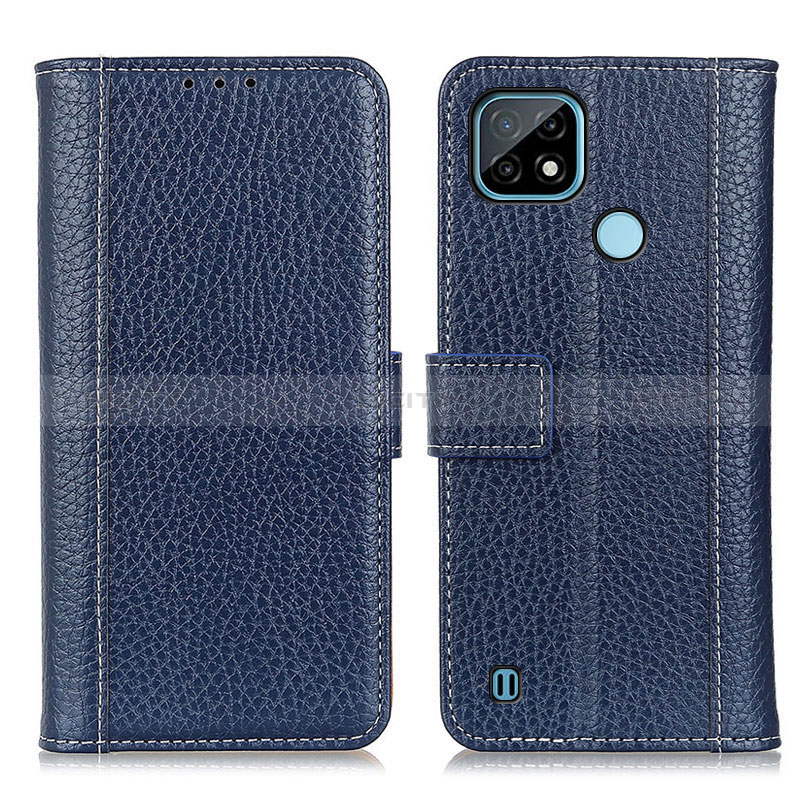 Custodia Portafoglio In Pelle Cover con Supporto M14L per Realme C21