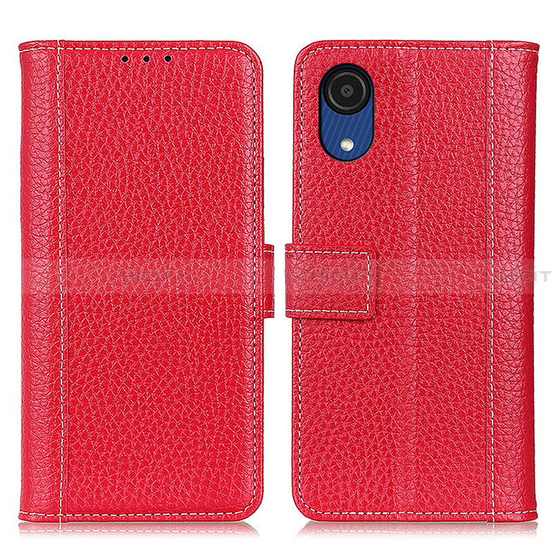 Custodia Portafoglio In Pelle Cover con Supporto M14L per Samsung Galaxy A03 Core