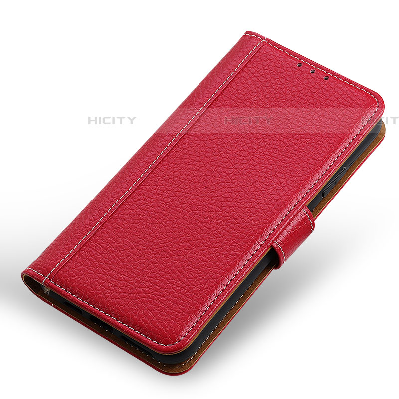 Custodia Portafoglio In Pelle Cover con Supporto M14L per Samsung Galaxy A52 4G Rosso