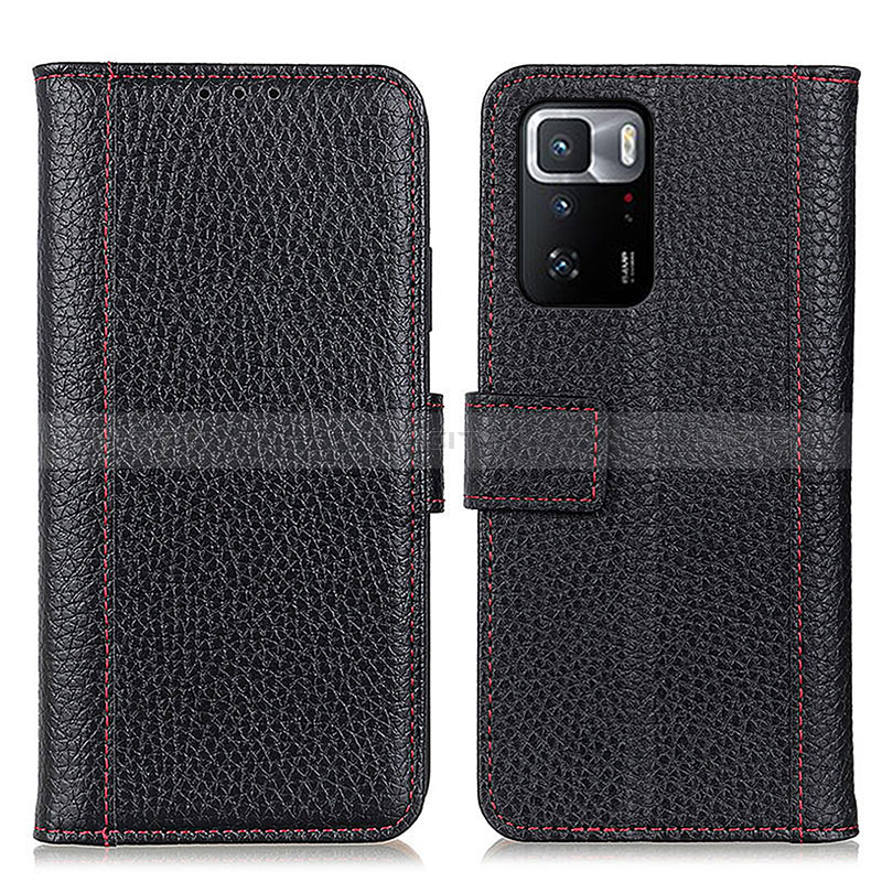 Custodia Portafoglio In Pelle Cover con Supporto M14L per Xiaomi Redmi Note 10 Pro 5G