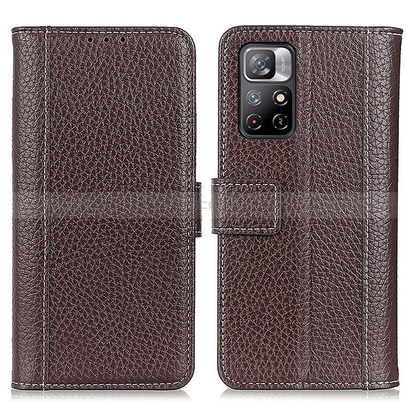 Custodia Portafoglio In Pelle Cover con Supporto M14L per Xiaomi Redmi Note 11T 5G