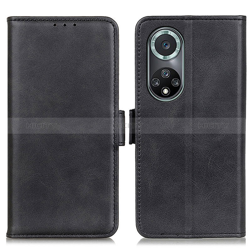 Custodia Portafoglio In Pelle Cover con Supporto M15L per Huawei Honor 50 Pro 5G Nero