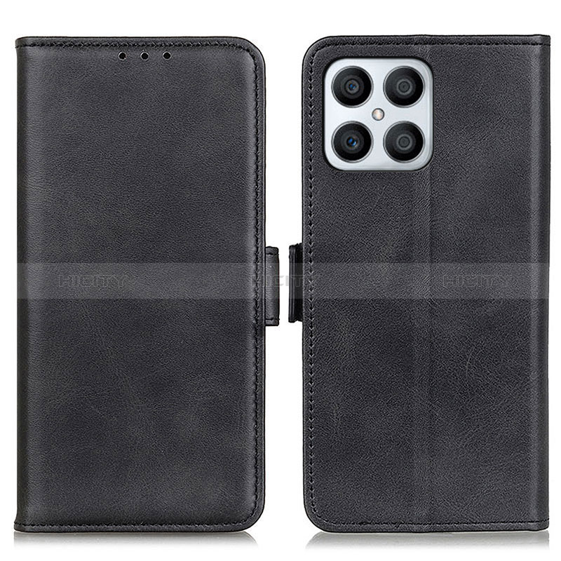 Custodia Portafoglio In Pelle Cover con Supporto M15L per Huawei Honor X8 4G Nero