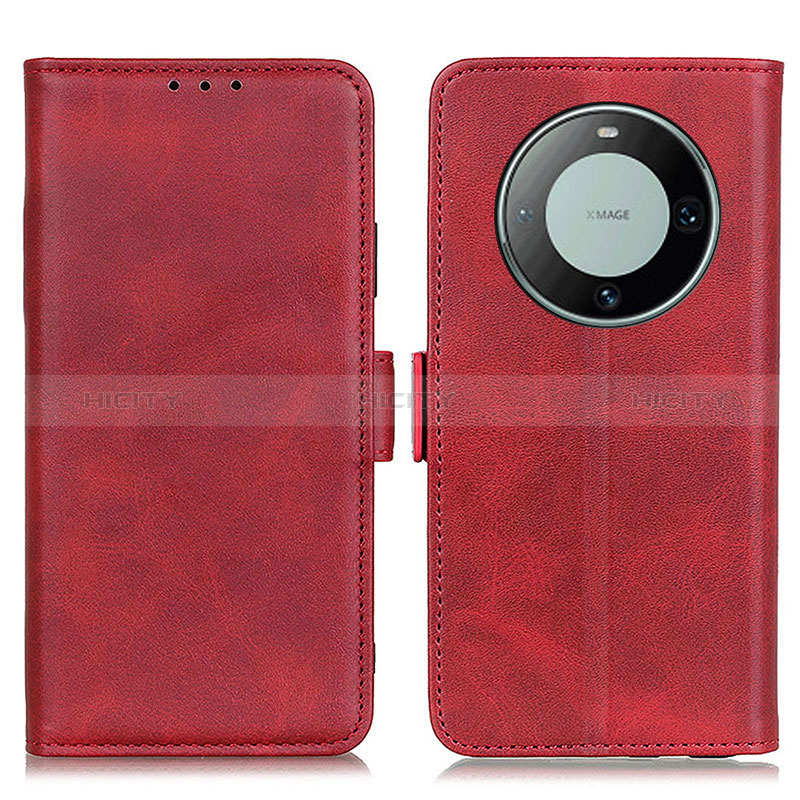 Custodia Portafoglio In Pelle Cover con Supporto M15L per Huawei Mate 60 Pro Rosso