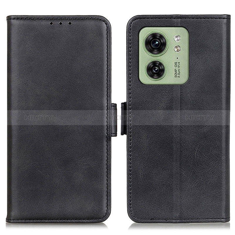 Custodia Portafoglio In Pelle Cover con Supporto M15L per Motorola Moto Edge 40 5G Nero