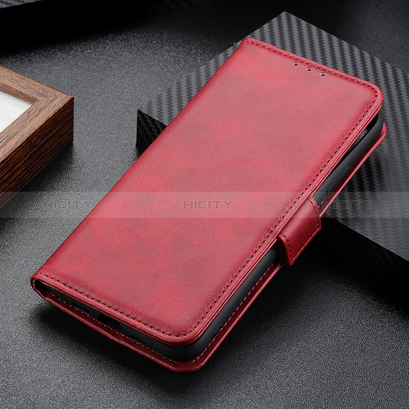 Custodia Portafoglio In Pelle Cover con Supporto M15L per OnePlus 9 Pro 5G Rosso