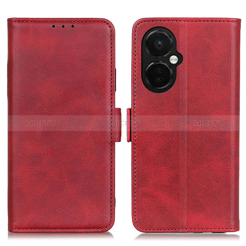 Custodia Portafoglio In Pelle Cover con Supporto M15L per OnePlus Nord CE 3 Lite 5G Rosso