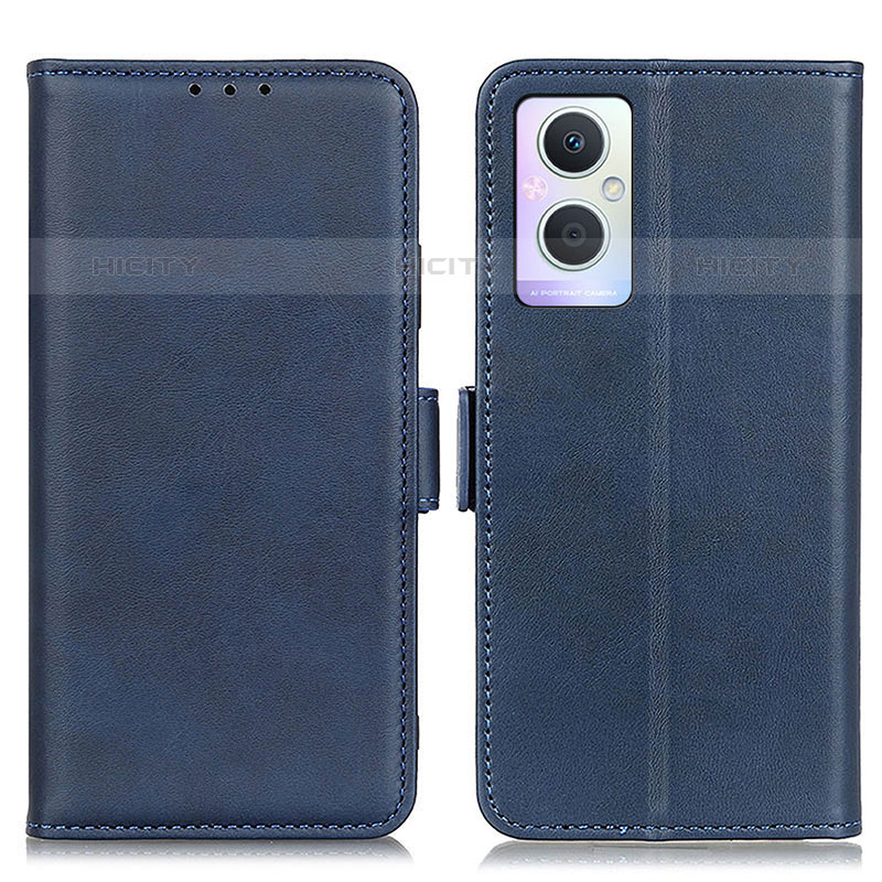 Custodia Portafoglio In Pelle Cover con Supporto M15L per OnePlus Nord N20 5G Blu