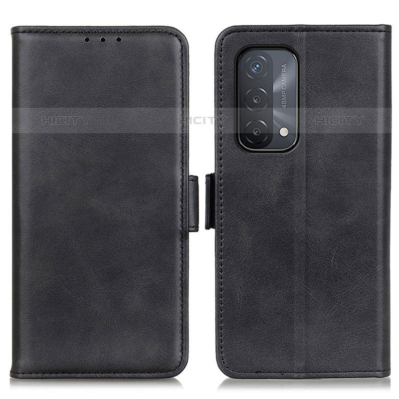 Custodia Portafoglio In Pelle Cover con Supporto M15L per OnePlus Nord N200 5G Nero