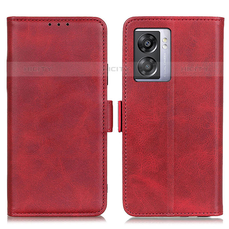 Custodia Portafoglio In Pelle Cover con Supporto M15L per OnePlus Nord N300 5G Rosso