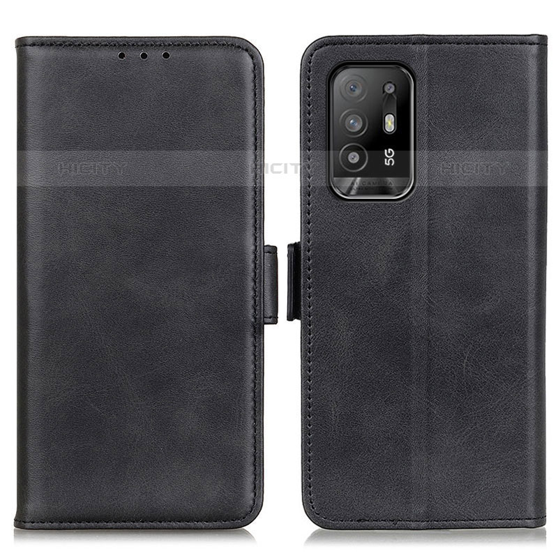 Custodia Portafoglio In Pelle Cover con Supporto M15L per Oppo A94 5G Nero