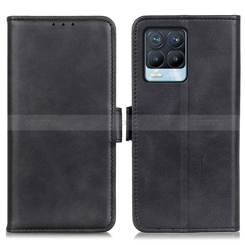 Custodia Portafoglio In Pelle Cover con Supporto M15L per Realme 8 Pro Nero