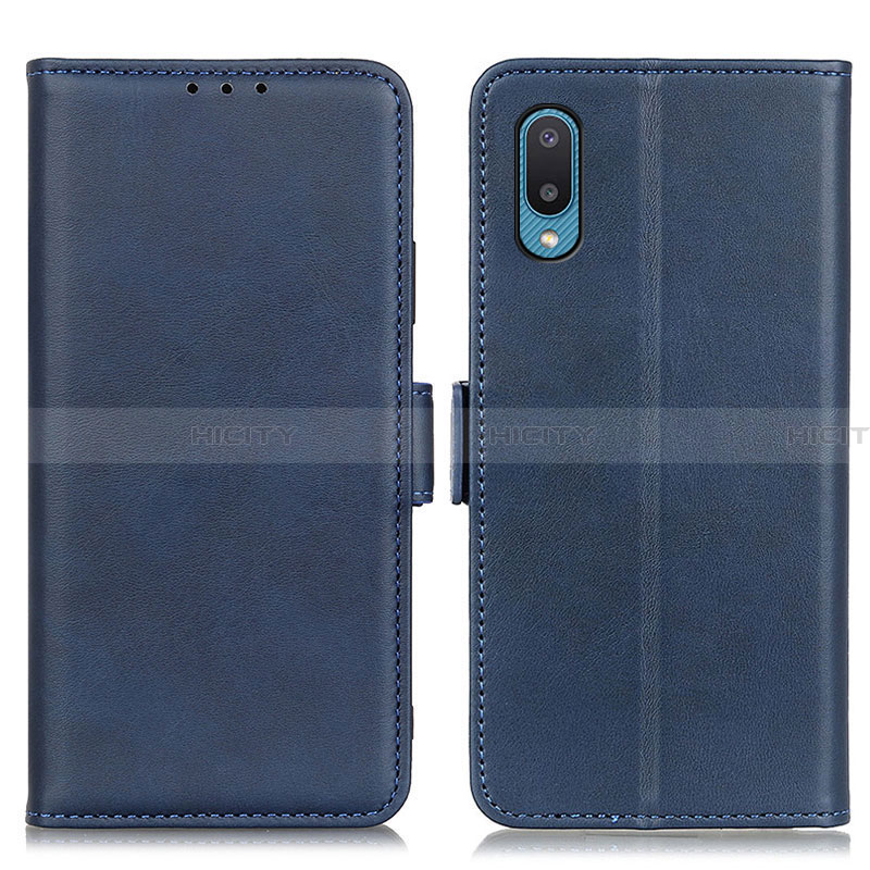 Custodia Portafoglio In Pelle Cover con Supporto M15L per Samsung Galaxy A02