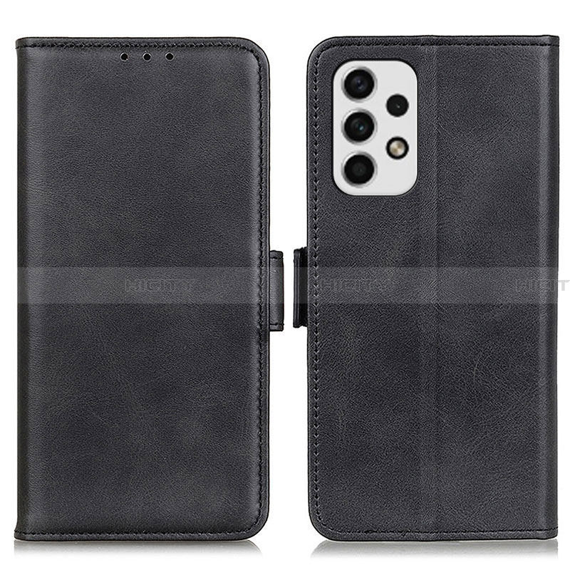 Custodia Portafoglio In Pelle Cover con Supporto M15L per Samsung Galaxy A23 4G Nero