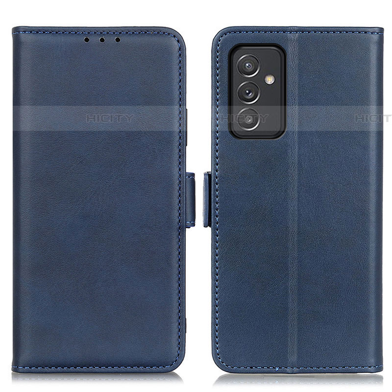 Custodia Portafoglio In Pelle Cover con Supporto M15L per Samsung Galaxy A24 4G Blu