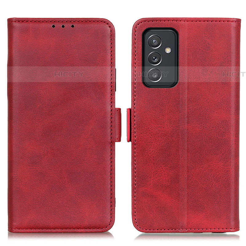 Custodia Portafoglio In Pelle Cover con Supporto M15L per Samsung Galaxy A25 5G Rosso