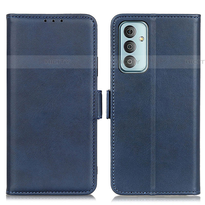 Custodia Portafoglio In Pelle Cover con Supporto M15L per Samsung Galaxy F23 5G Blu