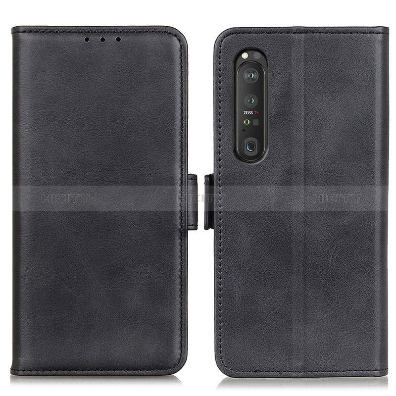 Custodia Portafoglio In Pelle Cover con Supporto M15L per Sony Xperia 1 III