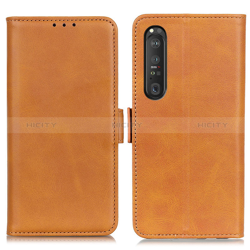 Custodia Portafoglio In Pelle Cover con Supporto M15L per Sony Xperia 1 III