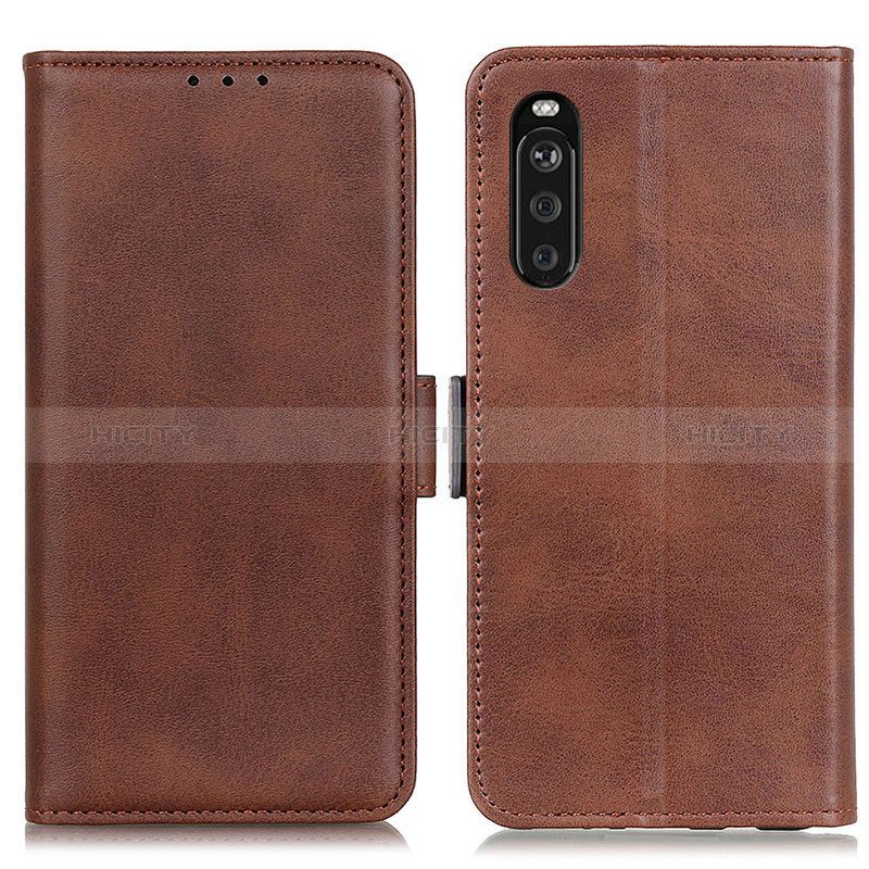 Custodia Portafoglio In Pelle Cover con Supporto M15L per Sony Xperia 10 III Lite