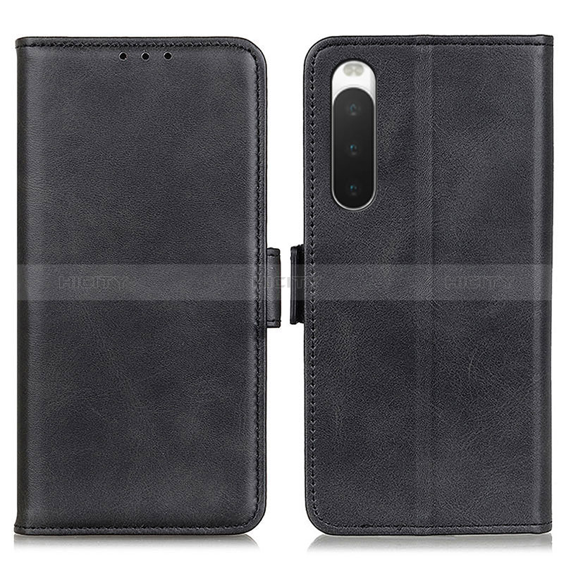 Custodia Portafoglio In Pelle Cover con Supporto M15L per Sony Xperia 10 IV SO-52C