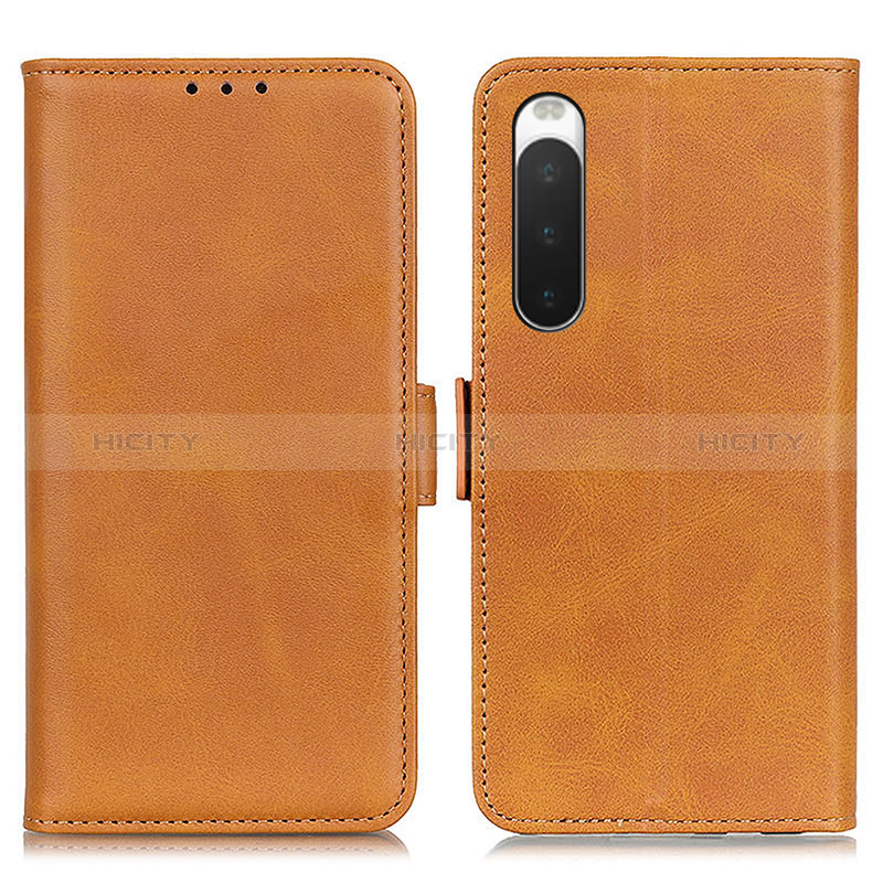 Custodia Portafoglio In Pelle Cover con Supporto M15L per Sony Xperia 10 V