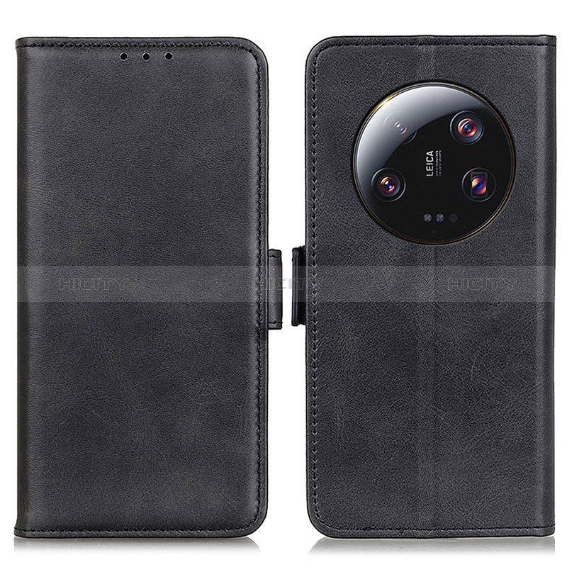 Custodia Portafoglio In Pelle Cover con Supporto M15L per Xiaomi Mi 13 Ultra 5G Nero