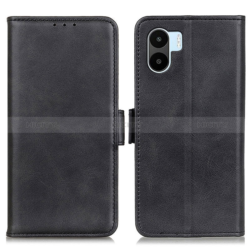 Custodia Portafoglio In Pelle Cover con Supporto M15L per Xiaomi Poco C50 Nero