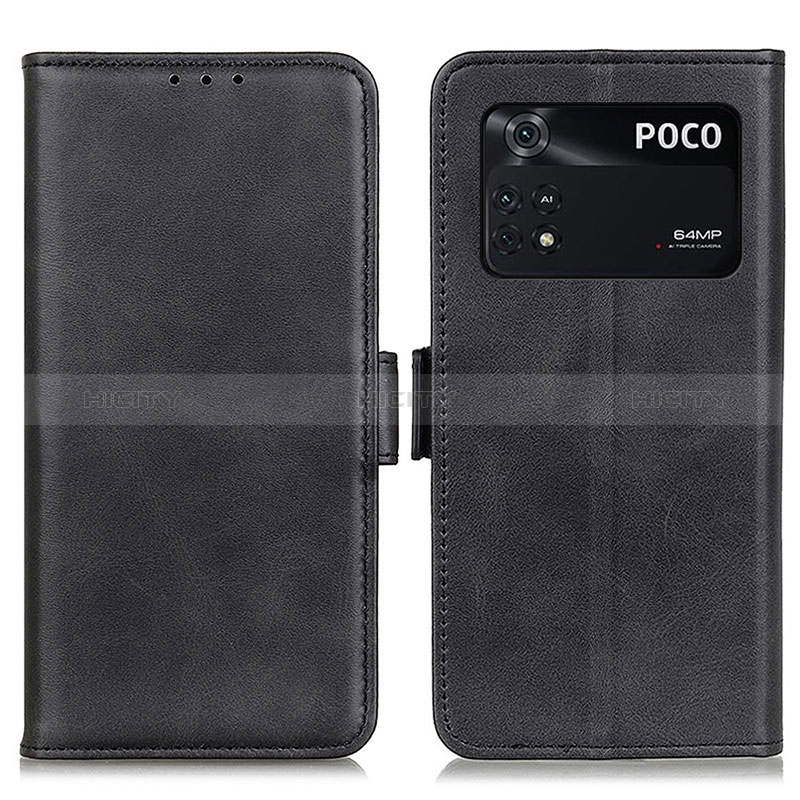 Custodia Portafoglio In Pelle Cover con Supporto M15L per Xiaomi Poco M4 Pro 4G