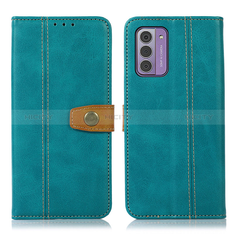 Custodia Portafoglio In Pelle Cover con Supporto M16L per Nokia G310 5G Verde