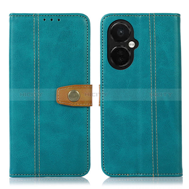 Custodia Portafoglio In Pelle Cover con Supporto M16L per OnePlus Nord CE 3 5G Verde