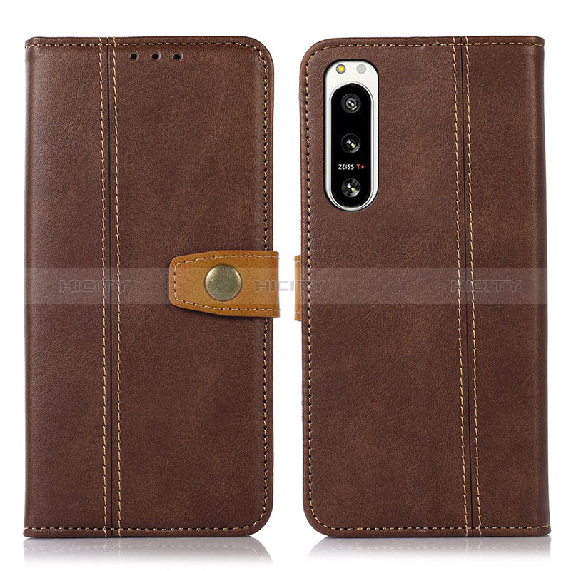 Custodia Portafoglio In Pelle Cover con Supporto M16L per Sony Xperia 5 IV