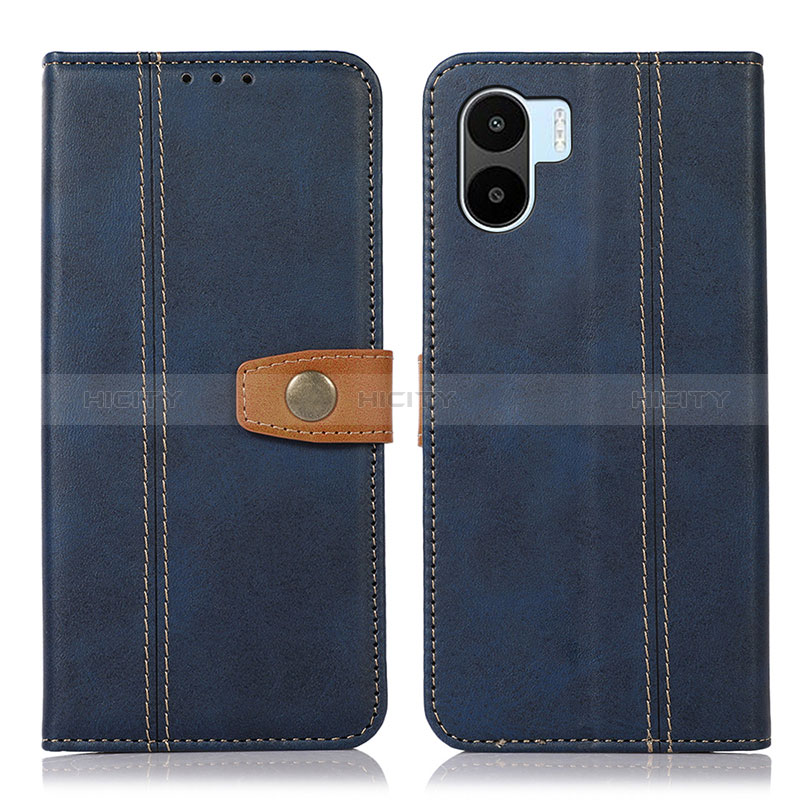 Custodia Portafoglio In Pelle Cover con Supporto M16L per Xiaomi Redmi A1 Blu