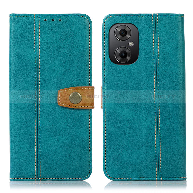 Custodia Portafoglio In Pelle Cover con Supporto M16L per Xiaomi Redmi Note 12R Pro 5G Verde