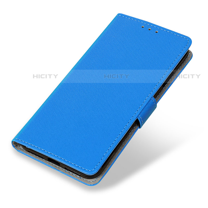 Custodia Portafoglio In Pelle Cover con Supporto M21L per Samsung Galaxy S22 Ultra 5G Blu