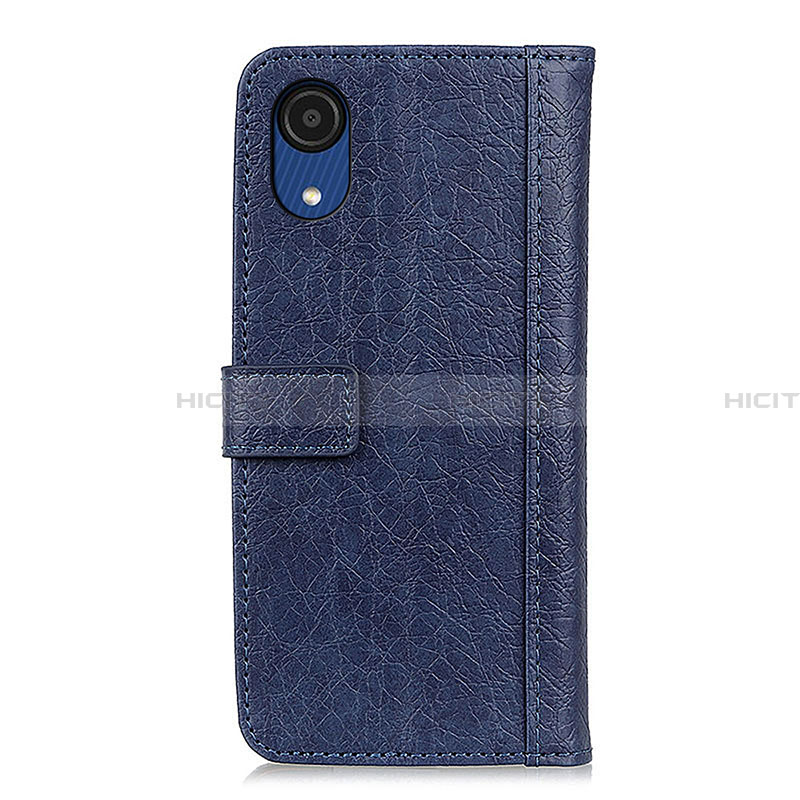 Custodia Portafoglio In Pelle Cover con Supporto ML10 per Samsung Galaxy A03 Core