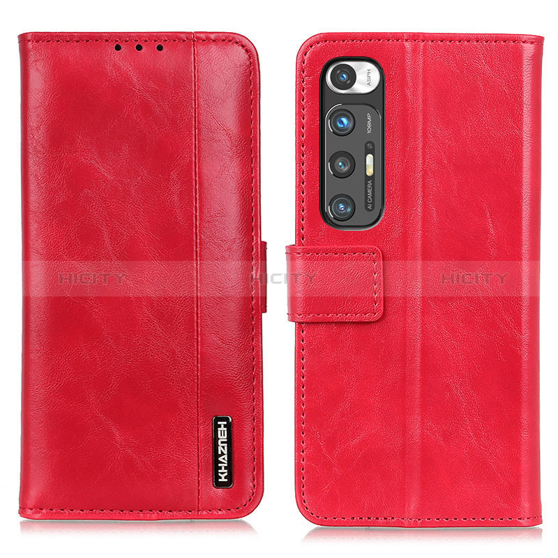 Custodia Portafoglio In Pelle Cover con Supporto ML11 per Xiaomi Mi 10S 5G Rosso