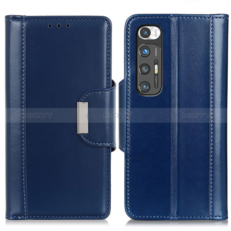 Custodia Portafoglio In Pelle Cover con Supporto ML13 per Xiaomi Mi 10S 5G Blu