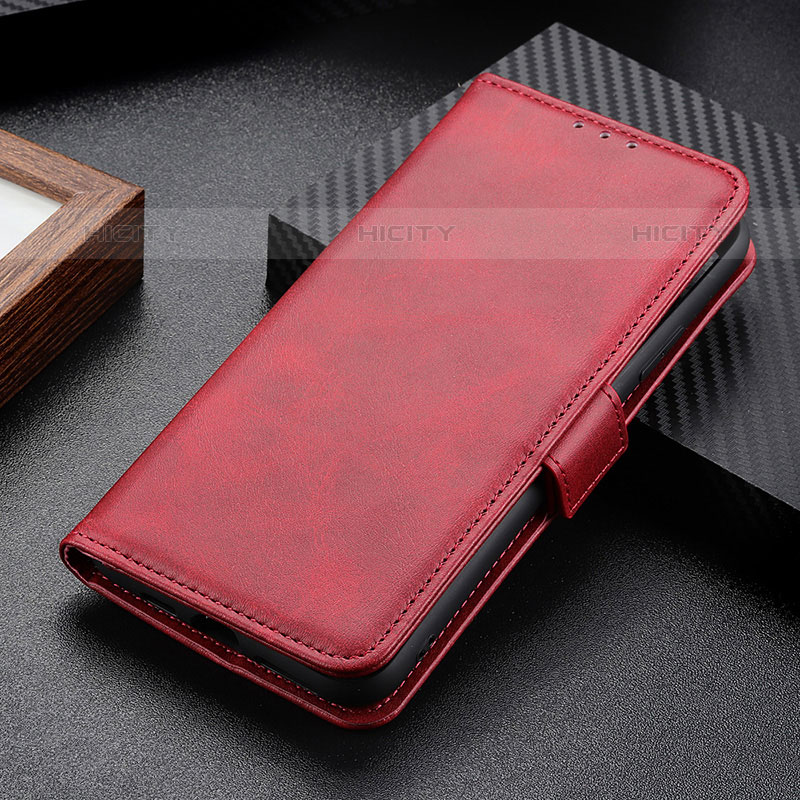 Custodia Portafoglio In Pelle Cover con Supporto ML15 per Google Pixel 6a 5G Rosso