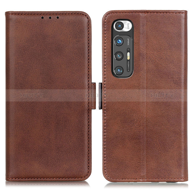 Custodia Portafoglio In Pelle Cover con Supporto ML15 per Xiaomi Mi 10S 5G Marrone