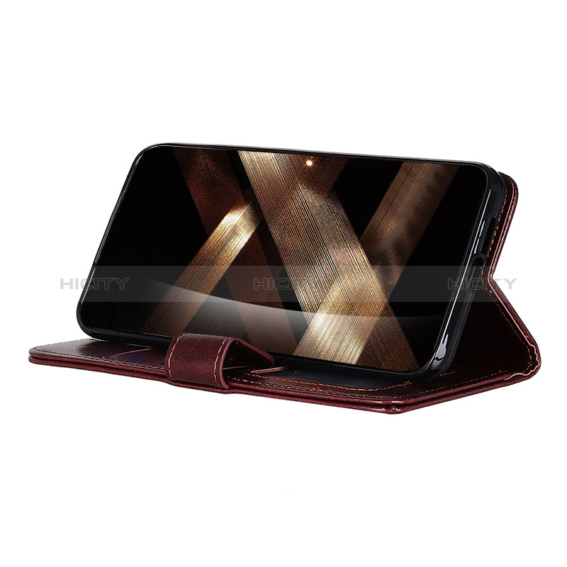 Custodia Portafoglio In Pelle Cover con Supporto ML7 per Huawei Honor X6a